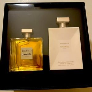 ***CHANEL GABRIELLE GIFT SET***3.4 OZ PARFUM & 6.8 OZ MOISTURIZING BODY LOTION